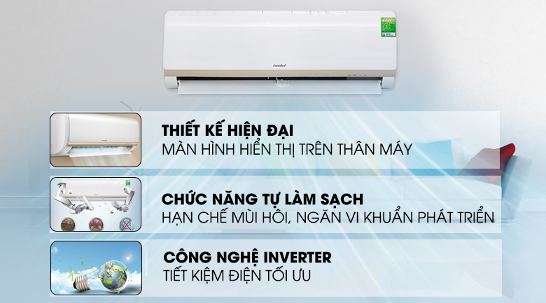 Máy lạnh Comfee Inverter 1 HP SIRIUS-9ED - 18