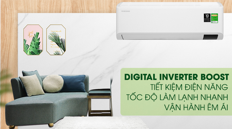 Điều hòa Samsung Inverter 9000 BTU AR10TYHYCWKNSV - 25