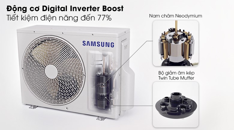 Điều hòa Samsung Inverter 12000 BTU AR13TYHYCWKNSV - 25