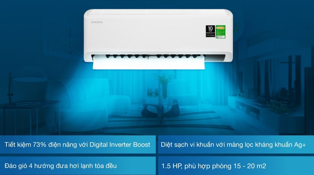 Điều hòa Samsung Inverter 12000 BTU AR13TYHYCWKNSV - 31