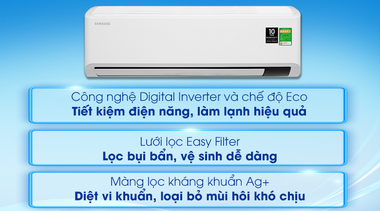 Máy lạnh Samsung Inverter 2 HP AR18TYHYCWKNSV - 21