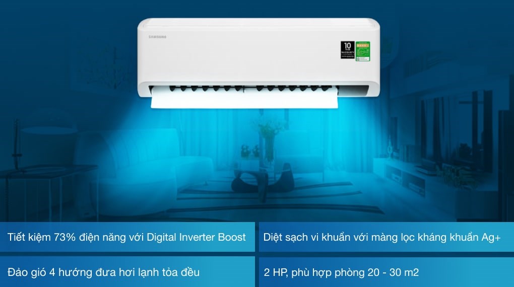 Máy lạnh Samsung Inverter 2 HP AR18TYHYCWKNSV - 28