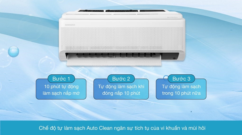 Máy lạnh Samsung Wind-Free Inverter 1 HP AR10TYAACWKNSV - 8