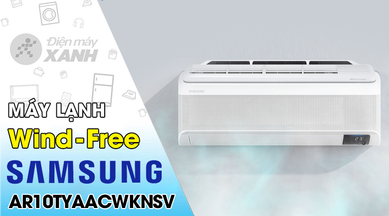 Máy lạnh Samsung Wind-Free Inverter 1 HP AR10TYAACWKNSV