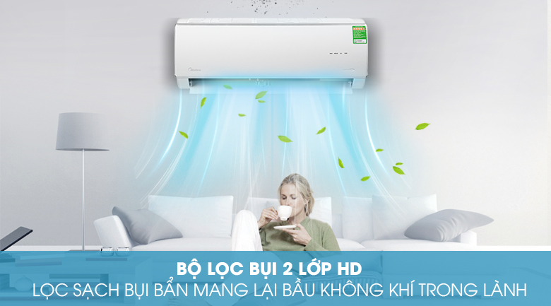 Máy lạnh Midea Inverter 1.5 HP MSAFA-13CRDN8 - 14