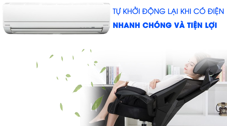 Máy lạnh Toshiba Inverter 1 HP RAS-H10D2KCVG-V