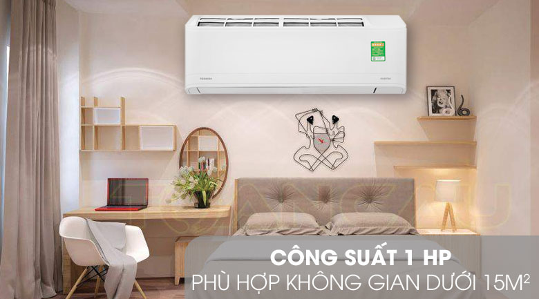 Máy lạnh Toshiba Inverter 1 HP RAS-H10X2KCVG-V - 10