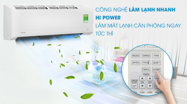 Máy lạnh Toshiba Inverter 1 HP RAS-H10X2KCVG-V - 15