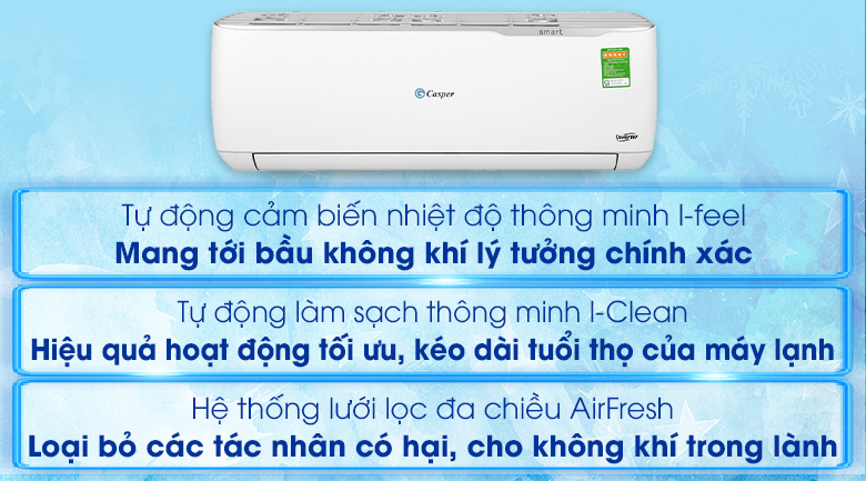 Máy lạnh Casper Inverter 1 HP GC-09TL32