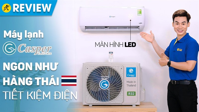 Máy lạnh Casper Inverter 1.5 HP GC-12TL32