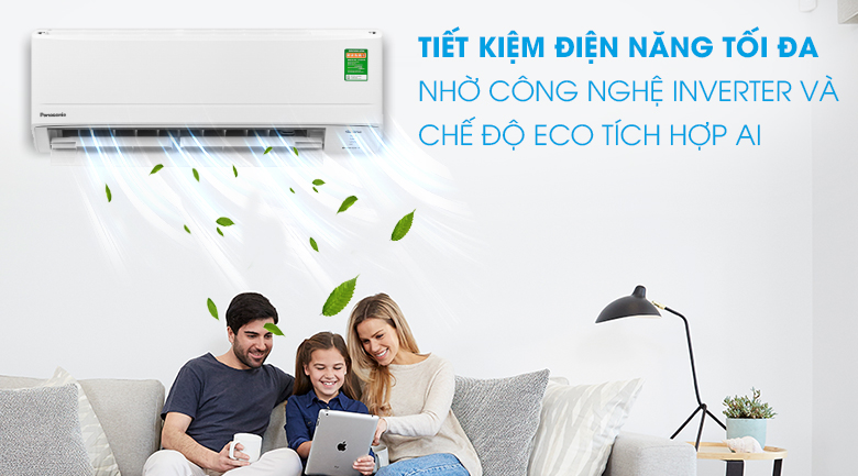 Điều hòa Panasonic Inverter 9000 BTU CU/CS-PU9WKH-8M - 14