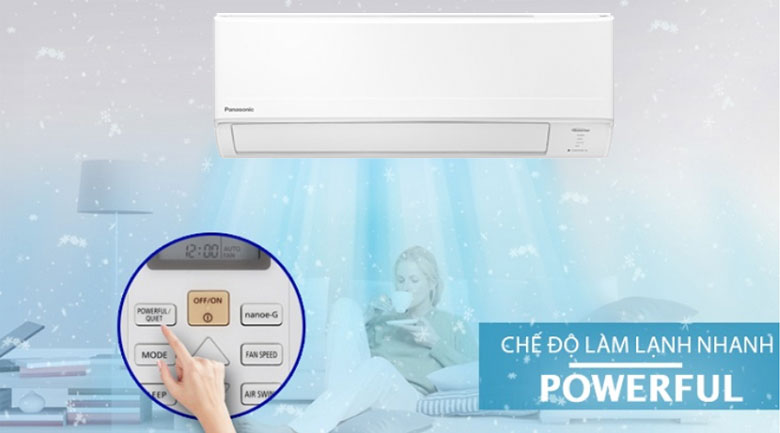 Điều hòa Panasonic Inverter 9000 BTU CU/CS-PU9WKH-8M