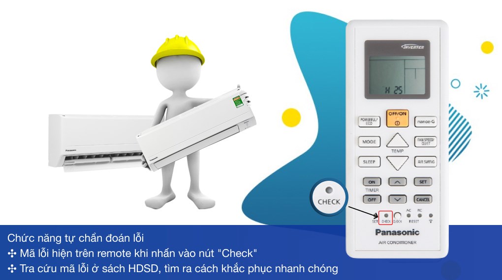 Máy lạnh Panasonic Inverter 1 HP CU/CS-WPU9WKH-8M