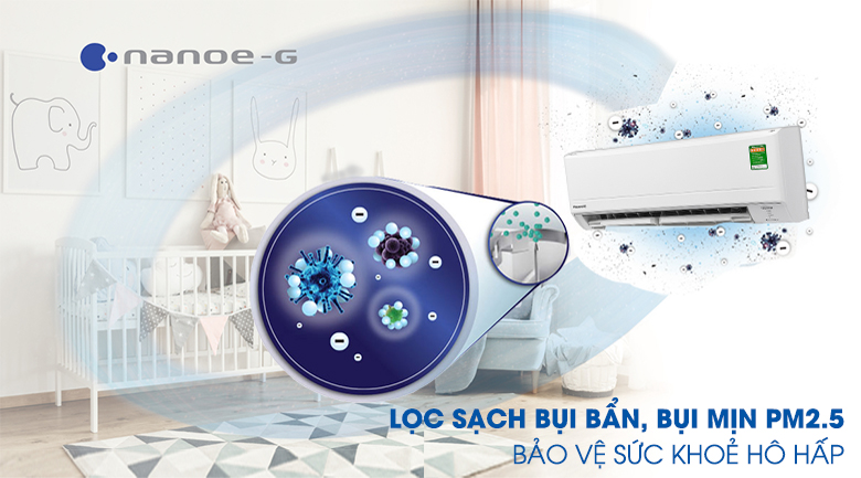 Máy lạnh Panasonic Inverter 2 HP CU/CS-WPU18WKH-8M