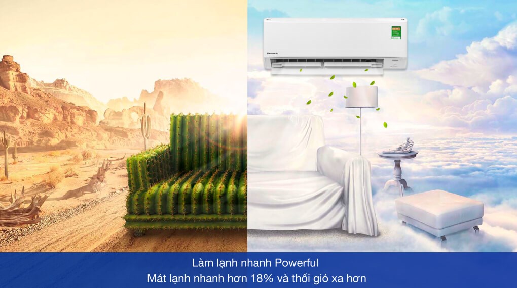 Máy lạnh Panasonic Inverter 2 HP CU/CS-WPU18WKH-8M