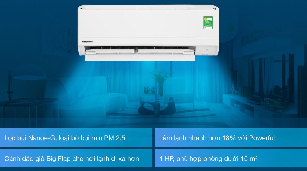 Máy lạnh Panasonic 1 HP CU/CS-N9WKH-8M