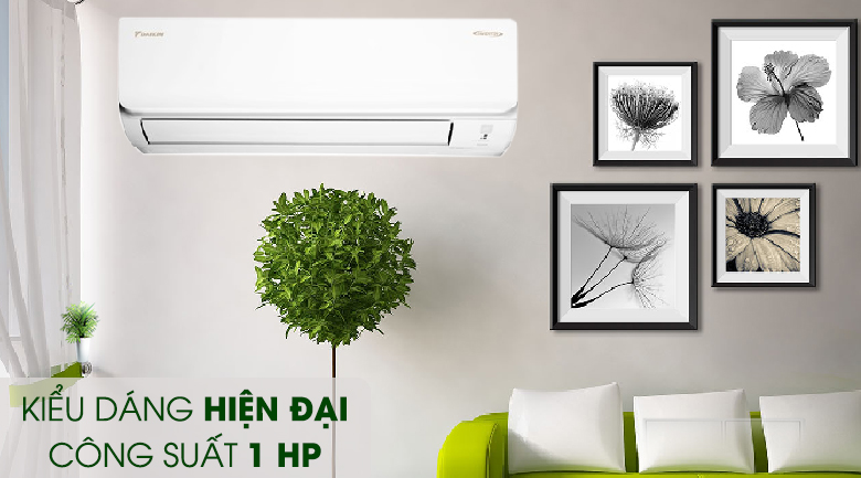 Công suất 1 HP - Máy lạnh Daikin Inverter 1 HP ATKA25UAVMV Công suất 1 HP - Máy lạnh Daikin Inverter 1 HP ATKA25UAVMV
