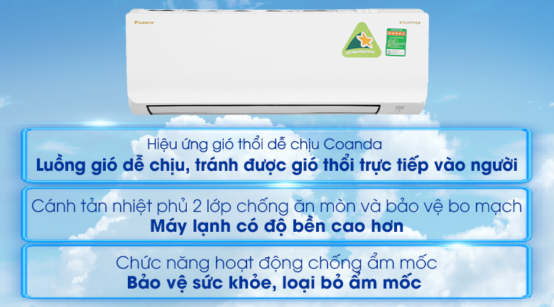 Máy lạnh Daikin Inverter 1 HP ATKA25UAVMV - 17