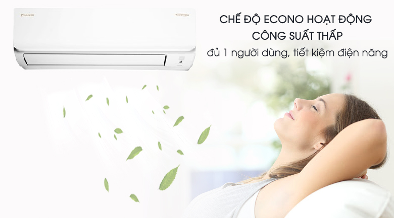 Econo - Máy lạnh Daikin Inverter 1 HP ATKA25UAVMV Econo - Máy lạnh Daikin Inverter 1 HP ATKA25UAVMV