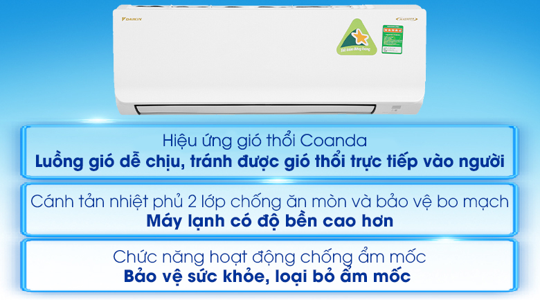 Máy lạnh Daikin Inverter 1.5 HP ATKA35UAVMV - 17