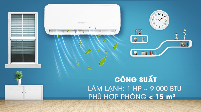 Máy lạnh Kangaroo KGAC09CI - Công suất