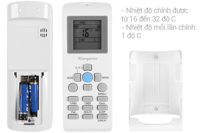 Máy lạnh Kangaroo Inverter 1 HP KGAC09CI Màu Trắng