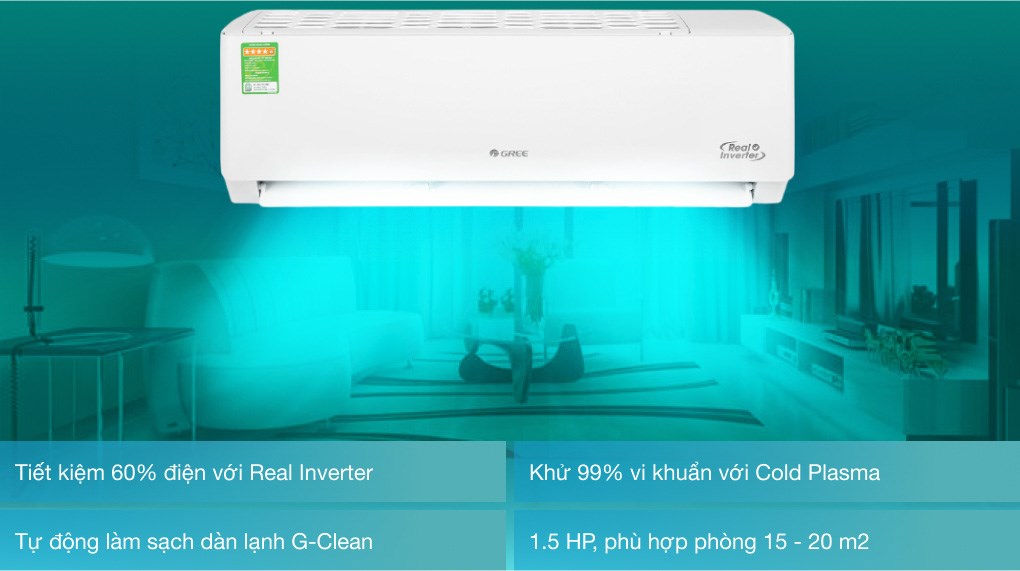 Điều hòa Gree Inverter 12000 BTU GWC12PB-K3D0P4 - 18