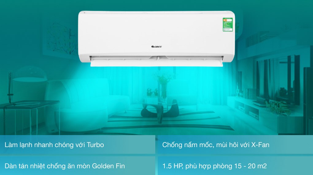 Điều hòa Gree 12000 BTU GWC12KC-K6N0C4 - 12