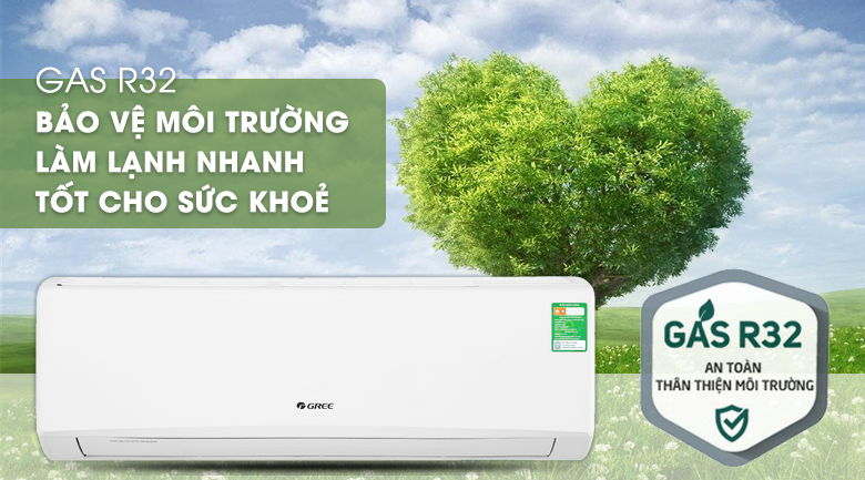 Gas R-32-Máy lạnh Gree 2 HP GWC18KD-K6N0C4