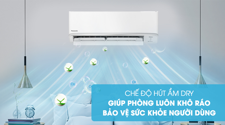 Điều hòa 2 chiều Panasonic Inverter 9000 BTU CU/CS-YZ9WKH-8 - 8