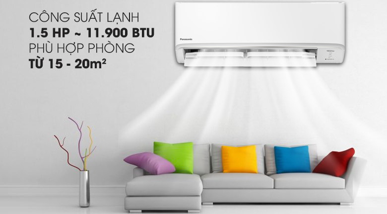 Máy lạnh 2 chiều Panasonic Inverter 1.5 HP CU/CS-YZ12WKH-8 - 13