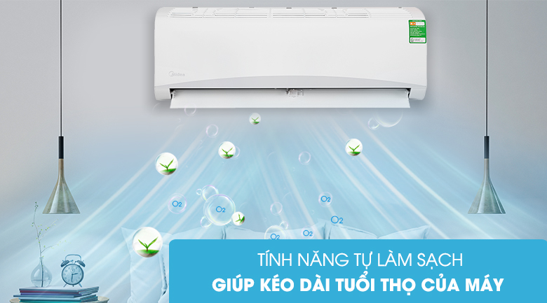 Máy lạnh Midea 1 HP MSAFA-10CRN8 - 9