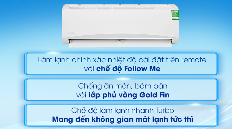 Máy lạnh Midea 1 HP MSAFA-10CRN8 - 15