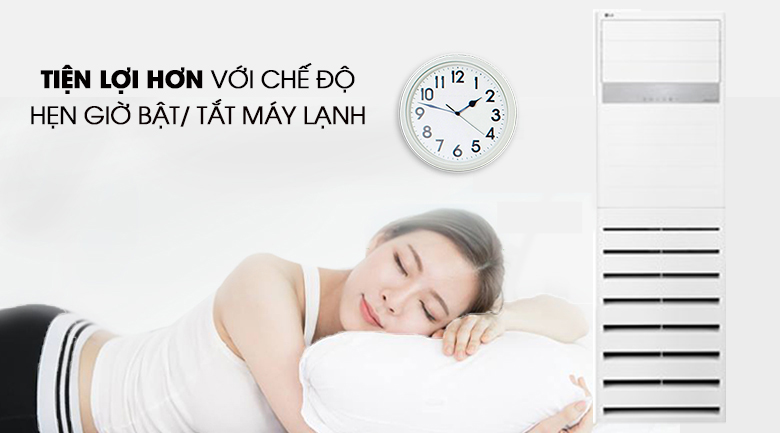 Hẹn giờ bật/ tắt linh hoạt, tiện lợi Hẹn giờ bật/ tắt linh hoạt, tiện lợi