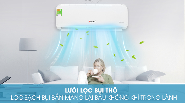 Máy lạnh Akito Inverter 1 HP AIC-09ST - 12