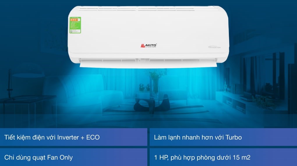 Máy lạnh Akito Inverter 1 HP AIC-09ST - 13