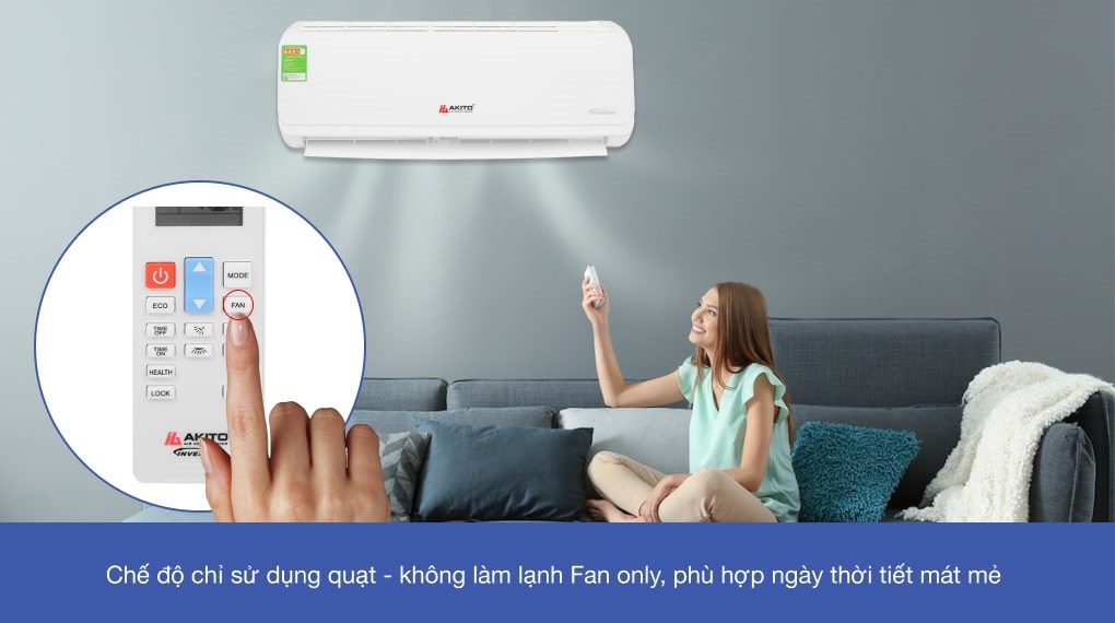 Máy lạnh Akito Inverter 1 HP AIC-09ST
