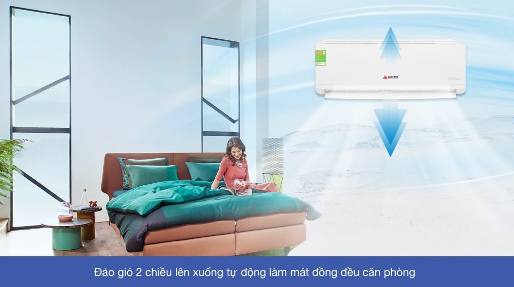 Máy lạnh Akito Inverter 1 HP AIC-09ST