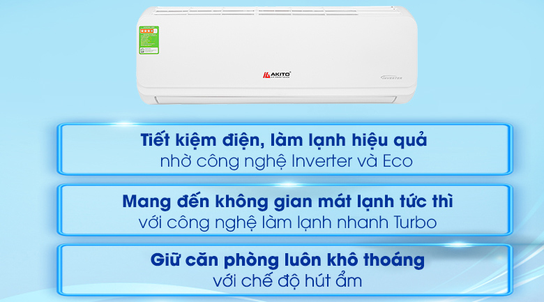 Máy lạnh Akito Inverter 1 HP AIC-09ST - 14