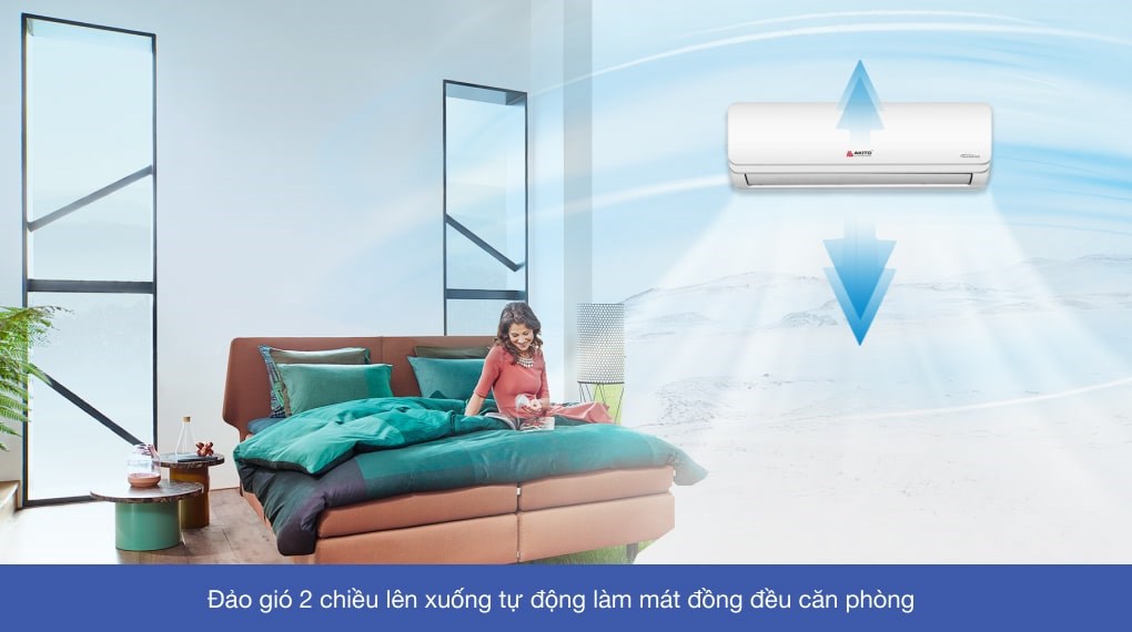 Máy lạnh Akito Inverter 1.5 HP AIC-12ST