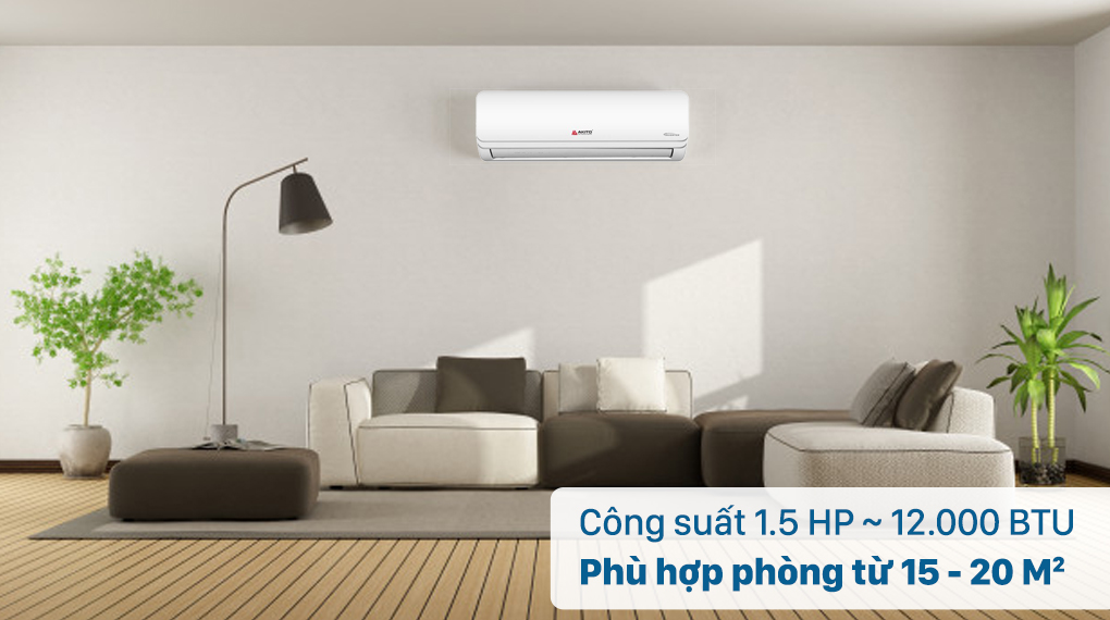 Máy lạnh Akito Inverter 1.5 HP AIC-12ST - Công suất 1.5 HP