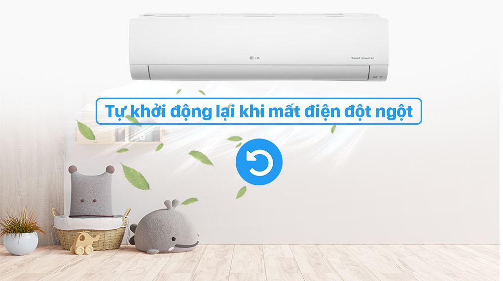 Tự động khởi động lại với Multi LG Inverter 1 HP AMNQ09GSJA0