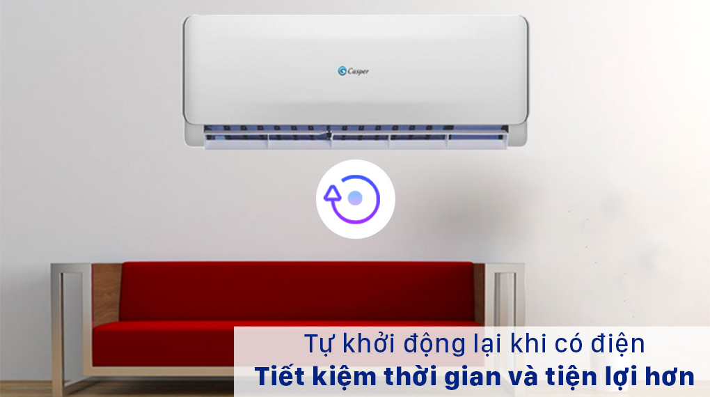 Máy lạnh 2 chiều Casper 1.5 HP EH-12TL22