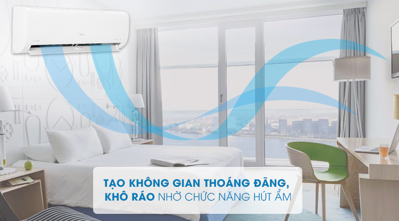 Dàn lạnh Multi 2 chiều Midea Inverter 1.5 HP MSAFBU-12HRD - 10