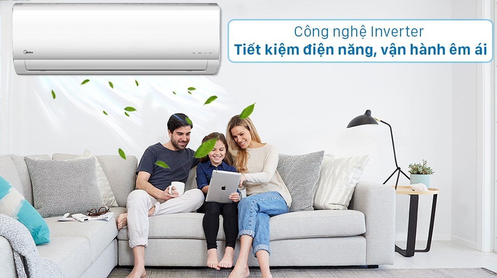 Bộ multi Midea 2 dàn lạnh 1 HP MSAFBU-09HRD và 1.5 HP MSAFBU-12HRD