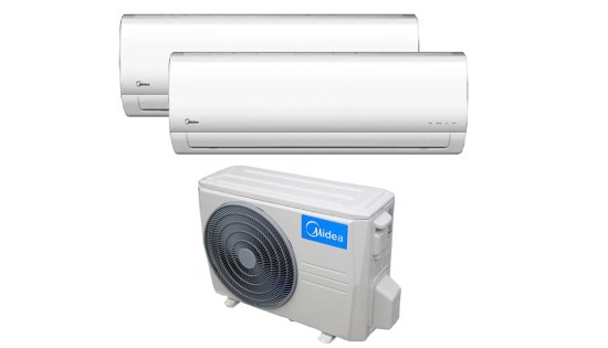Bộ multi Midea 2 dàn lạnh 1 HP MSAFBU-09HRD