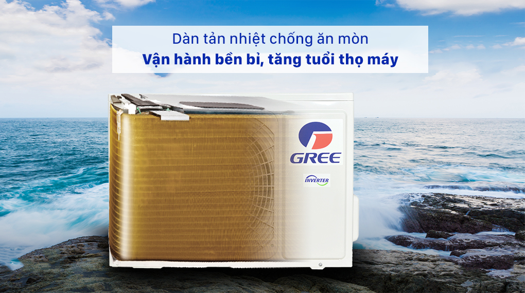 Dàn nóng Multi Gree GWCD14NK6FO - mạ vàng