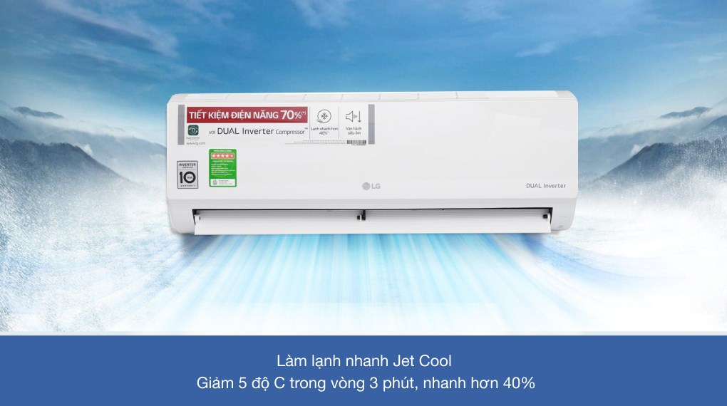 Máy lạnh LG Inverter 1 HP V10ENH1