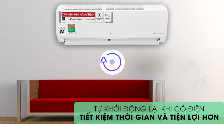 Máy lạnh LG Inverter 1 HP V10ENH1 - 13