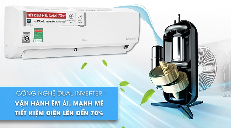 Máy lạnh LG Inverter 1 HP V10ENH1 - 19
